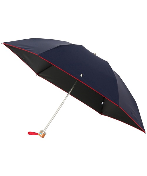 POLO RALPH LAUREN 折りたたみ傘 遮光 晴雨兼用折りたたみ日傘