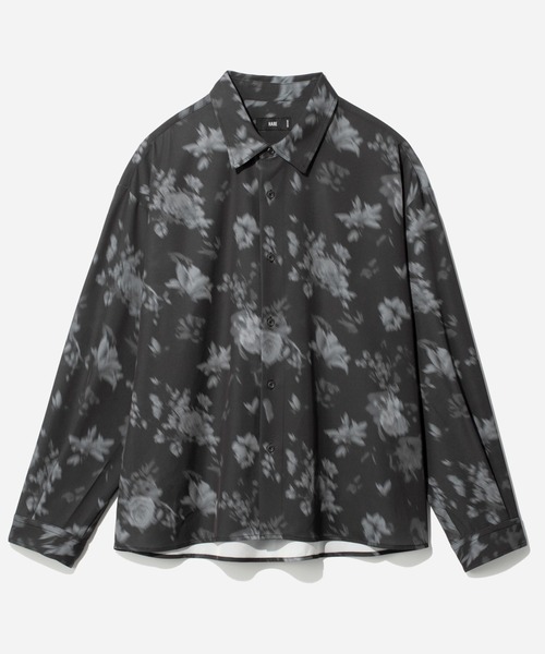 HARE 【WEB限定】マルチマテリアルパターンシャツ SS セール】【WEB限定】マルチマテリアルパターンシャツSS(HARE