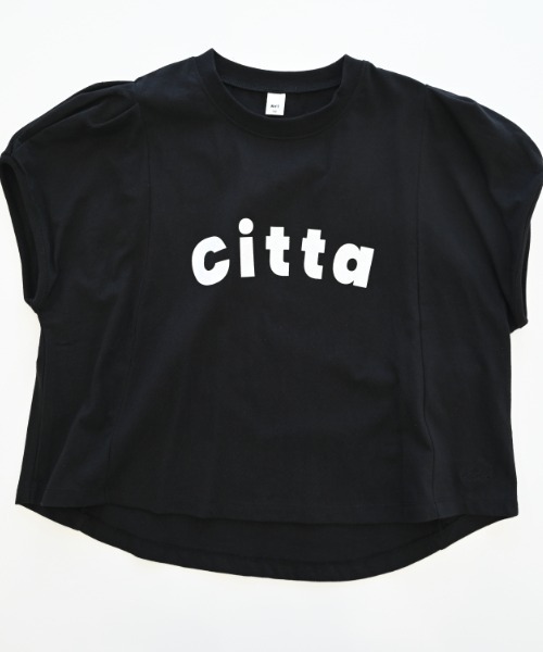 tシャツ タックギャザー女の子Tシャツ レディース NHT tシャツ NHT/エヌエイチティー CittaタックTシャツ キッズ