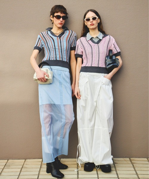 MAISON SPECIAL パンツ 2way Suspender Parachute Pants/2WAY