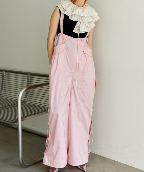 MAISON SPECIAL（メゾンスペシャル） パンツ 2way Suspender Parachute