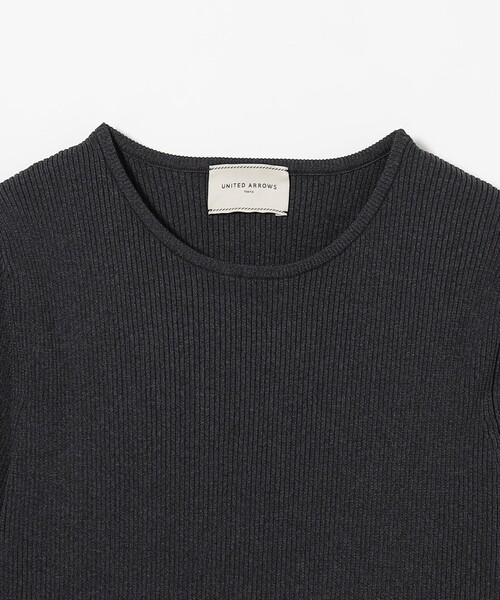 UNITED ARROWS ニット セーター リボン ペプラム レディース