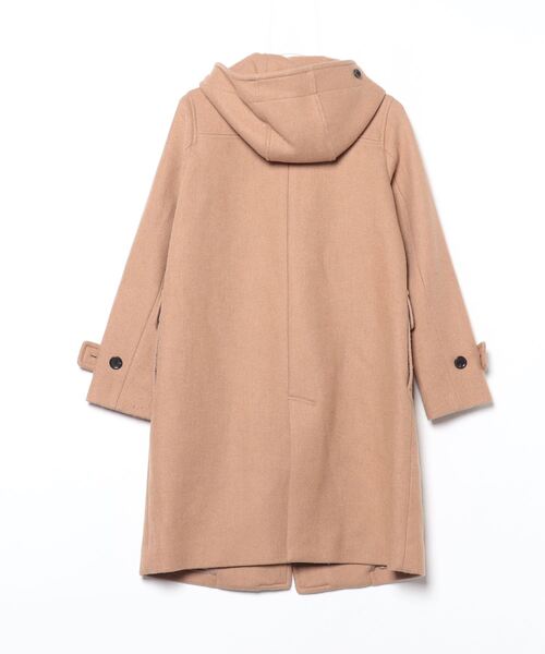 INVERTRE ベージュ ダッフルコート フード付き　38 英国製 INVERTERE〉ダッフルコート買うなら、これ一択で行っとく？｜ビームス