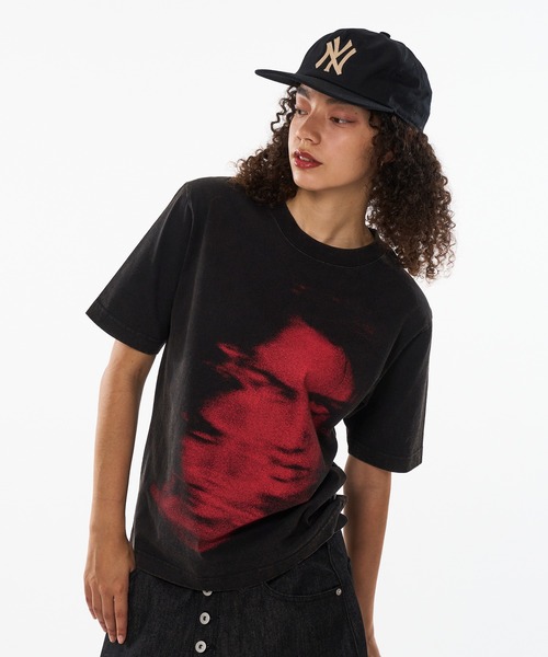 だいにぐるーぷTシャツ 2点セット 腕章付き パッチ付きTシャツ - 濃青 | ZARA Japan / 日本