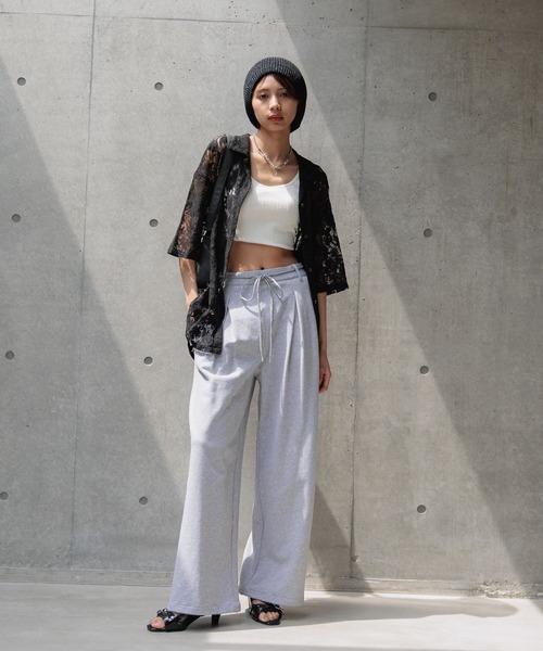 PAGEBOY ブラウス シャツ レースカイキンシャツ (半袖