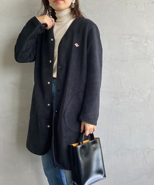 Danton 「DANTON」 カーディガン 36 ベージュ レディース : ZOZOTOWN