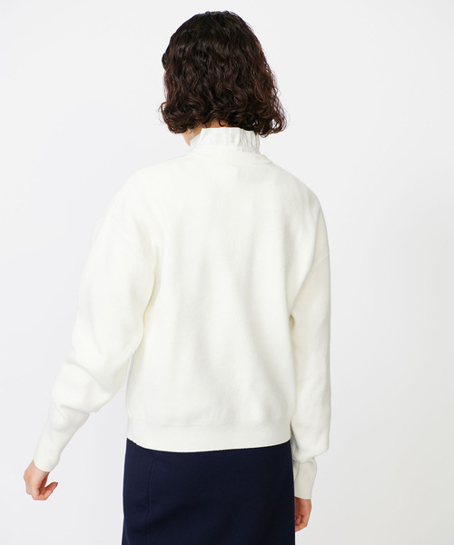 「N.O.R.C」 長袖ニット フリー オフホワイト レディース_画像7