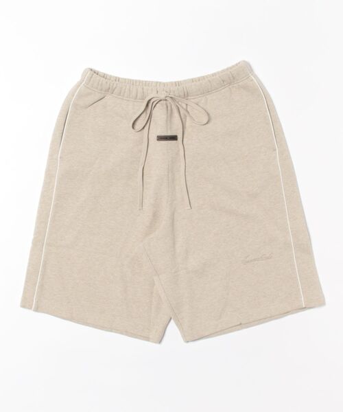 ESSENTIALS ショートパンツ Mサイズ ベージュ ESSENTIALS / エッセンシャルズ ポイント ロゴ ハーフパンツ