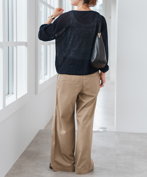 Spick＆Span カーディガン 手洗い可 / 「追加」ペーパーヤーン