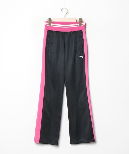PUMA ブラックジャージパンツ Mサイズ PUMA 「PUMA」 ジャージパンツ M ブラック レディース