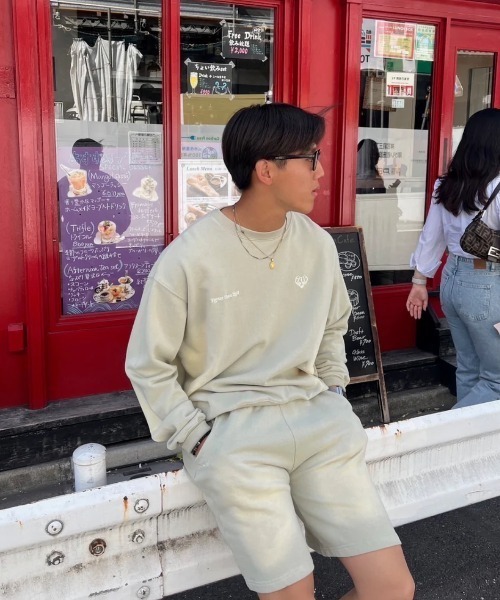 hth セットアップ HTH セットアップ stitch two point setup (unisex) レディース