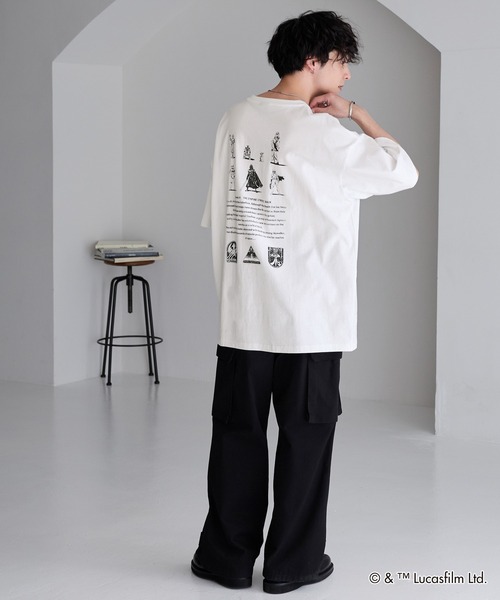 「STAR WARS」 半袖Tシャツ M ホワイト メンズ