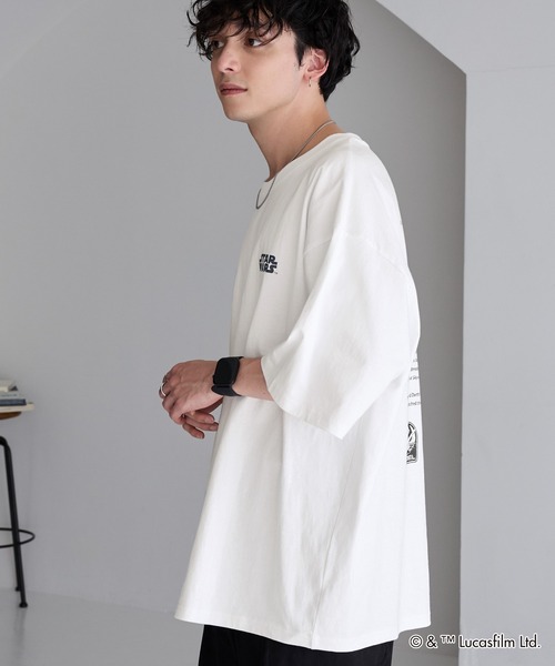 「STAR WARS」 半袖Tシャツ M ホワイト メンズ