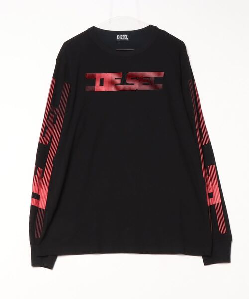 DIESEL ブラック 長袖 トップス DIESEL ブラック 長袖 トップス