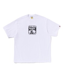 A BATHING APE（アベイシングエイプ） tシャツ CAN FOOD BAPE LOGO
