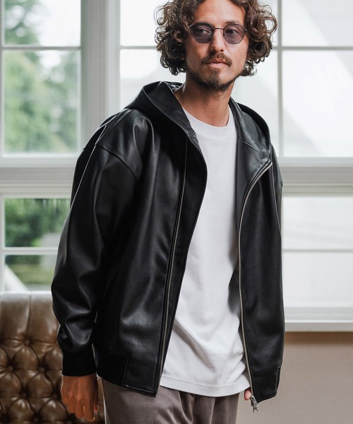 MidiUmi フーデッドダブルジップブルゾンhooded blouson ブルゾン - MidiUmi（ミディウミ）｜OFFICIAL ONLINE SHOP