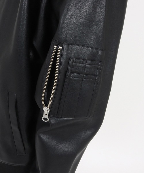 Magine（マージン） ブルゾン アウター mj10909-Synthetic Leather