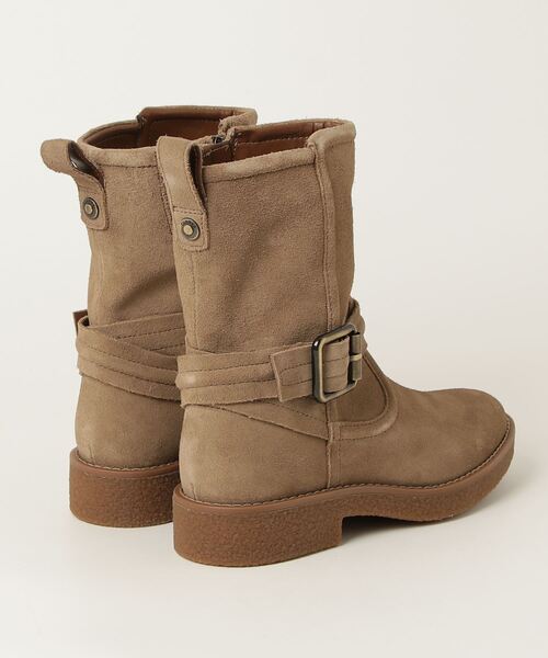 Clarks（クラークス） ブーツ Nella Mid / ネラミッド（ダークサンド 