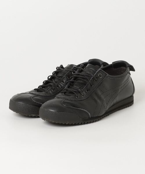 Onitsuka Tiger ブラックスニーカー 24cm　ほぼ新品 Onitsuka Tiger 「Onitsuka Tiger」 ローカットスニーカー 24