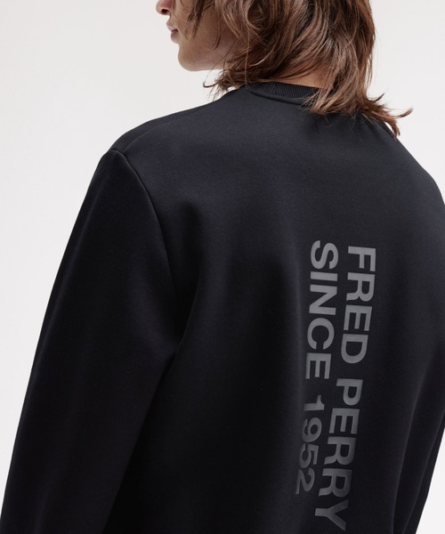 FRED PERRY トレーナー スウェット Bold Branding Crew Neck