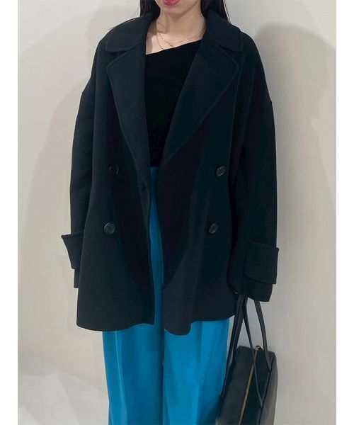 MOUSSY ピーコート pコート ロングピーコート レディース