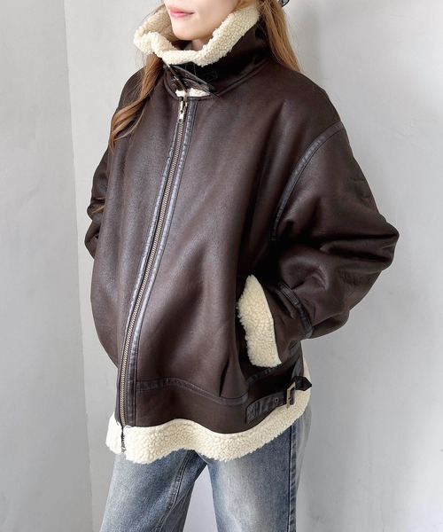 b3ムートンジャケット（レディースファッション） | ファッション の