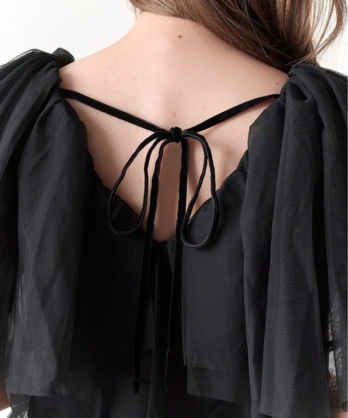 「SNIDEL」 半袖ニット ONE SIZE ベージュ レディース_画像8