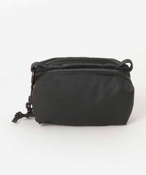 topologie トラベルポーチ 黒 Topologie 「Topologie」 ポーチ ONE SIZE ブラック メンズ