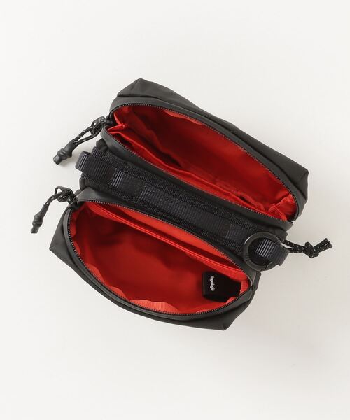 topologie トラベルポーチ 黒 Topologie 「Topologie」 ポーチ ONE SIZE ブラック メンズ