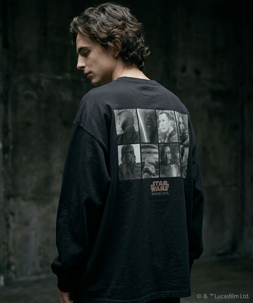 STAR WARS（スター・ウォーズ） tシャツ ローグワン ロングTシャツ