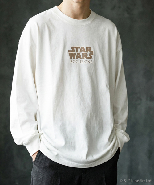 STAR WARS（スター・ウォーズ） tシャツ ローグワン ロングTシャツ 