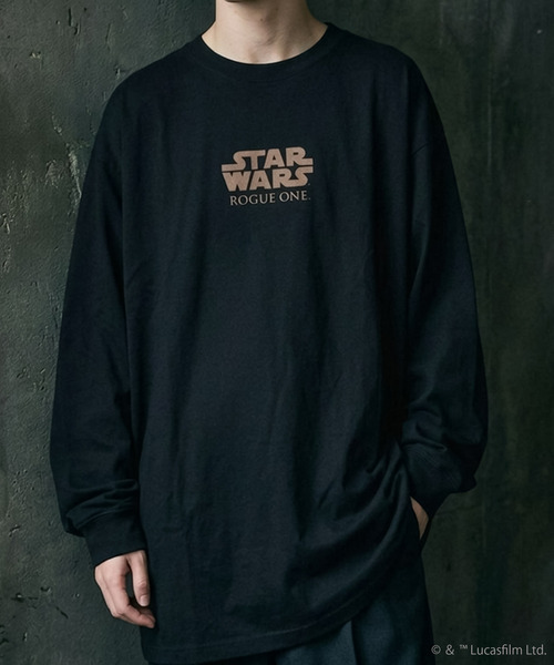STAR WARS（スター・ウォーズ） tシャツ ローグワン ロングTシャツ 