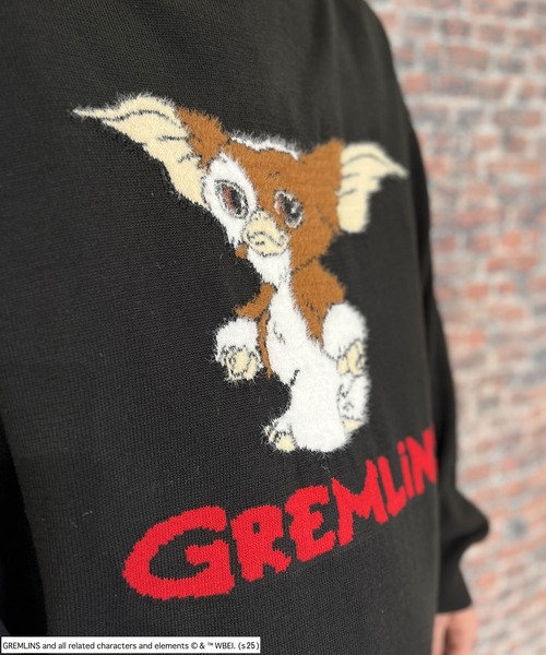 ギズモ*ꙭドライブセーター セーター ニット GREMLINS（グレムリン）GIZMOギズモ キャラクター