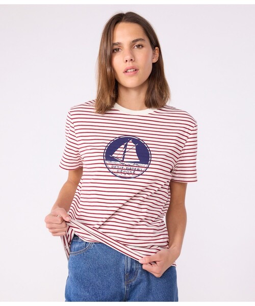 PETIT BATEAU（プチバトー） tシャツ 半袖 半袖Tシャツ レディース