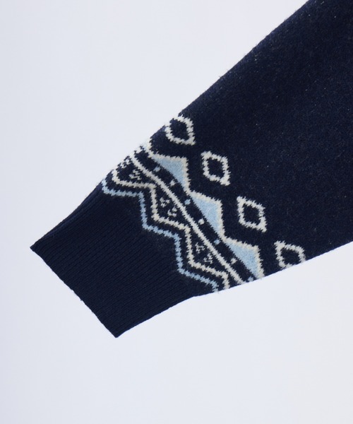 カーディガン nordic knit cardigan / ノルディックニットカーディガン