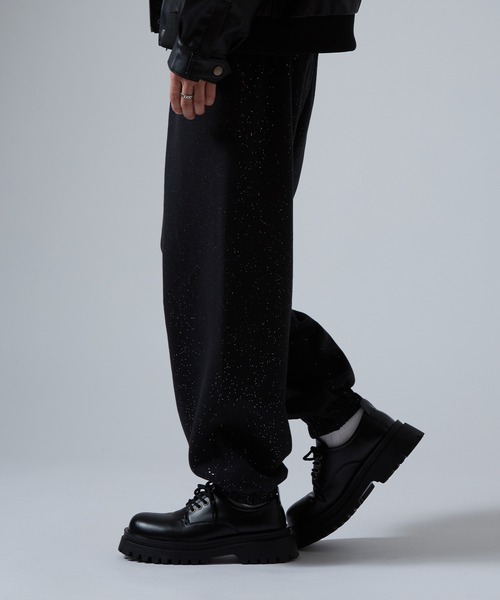 improves（インプローブス） スウェットパンツ ジャージ ラメ裏起毛