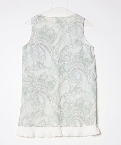 「gomme」 ノースリーブワンピース - ホワイト レディース_画像2