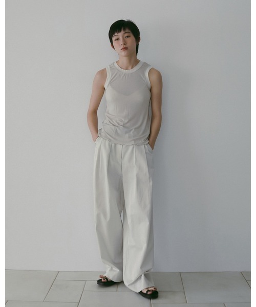 パンツ Twill Loose Pants レディースの画像
