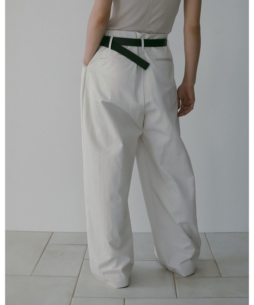 パンツ Twill Loose Pants レディースの画像