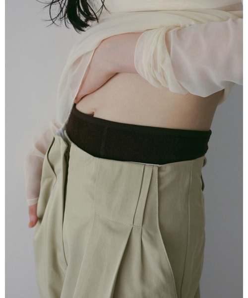 パンツ Twill Loose Pants レディースの画像