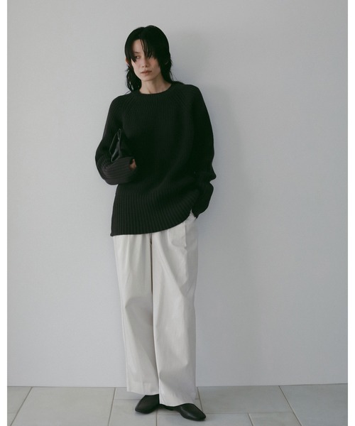 パンツ Twill Loose Pants レディースの画像