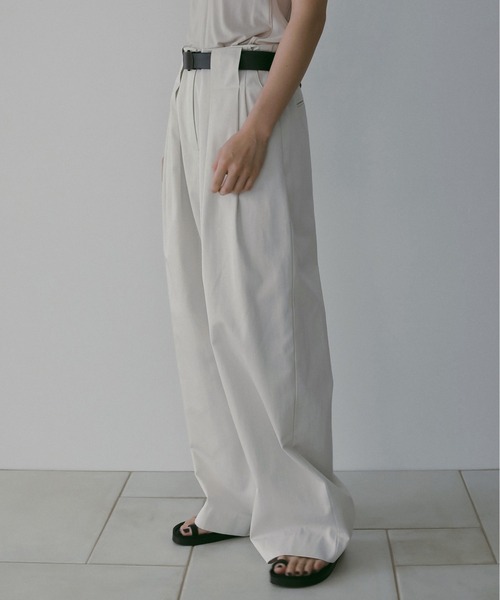 パンツ Twill Loose Pants レディースの画像