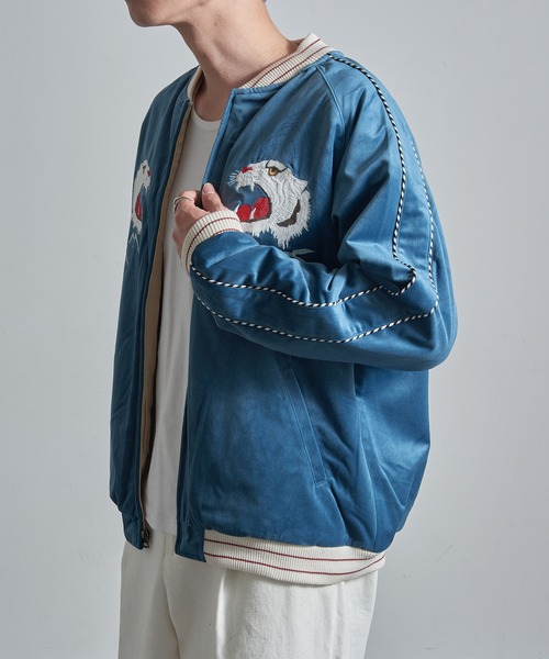 HOUSTON（ヒューストン） スカジャン 「HOUSTON」51522 VELVETEEN