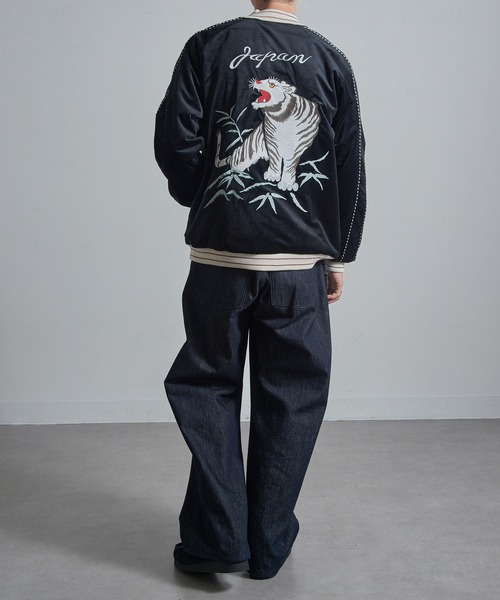 HOUSTON（ヒューストン） スカジャン 「HOUSTON」51522 VELVETEEN