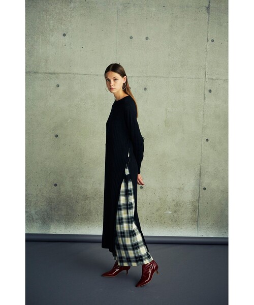 「CAST:」 長袖ニット S ベージュ レディース_画像4