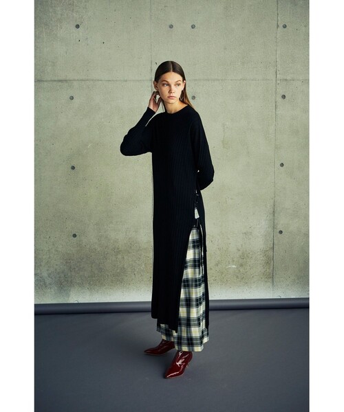 「CAST:」 長袖ニット S ベージュ レディース_画像8