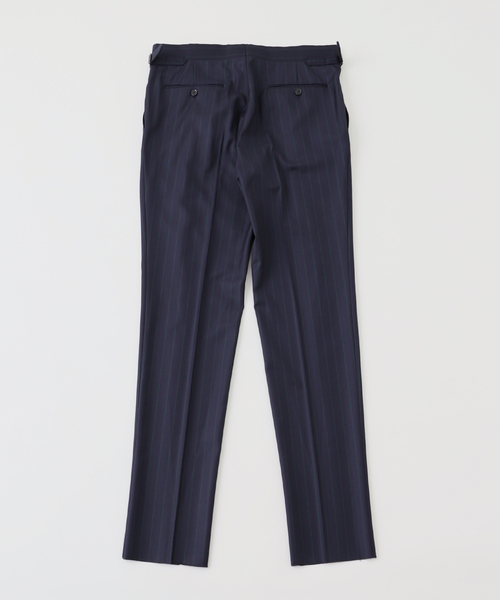 EDIFICE（エディフィス） スラックス fursac (フルサック) Navy Wool