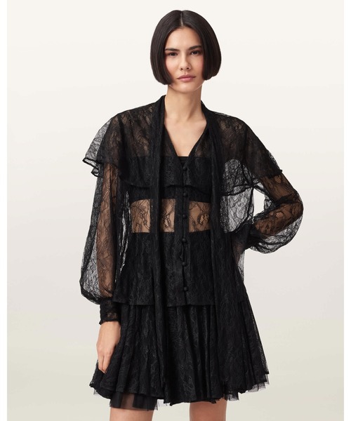 ALLSAINTS（オールセインツ） ブラウス シャツ ATHENA LACE SHIRT 