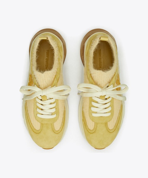 TORY BURCH（トリーバーチ） ローカットスニーカー 23.5cm ライト