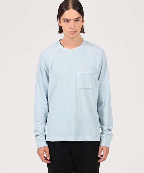 「JAMES PERSE」 長袖Tシャツ 3 ブラウン メンズ_画像3